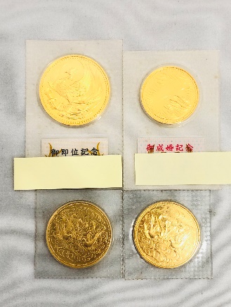 昔コレクションしていた金貨